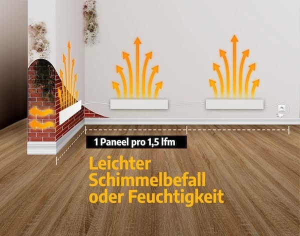 Schimmel Dry für leichten Schimmelbefall Schimmel Dry fuer leichten Schimmelbefall