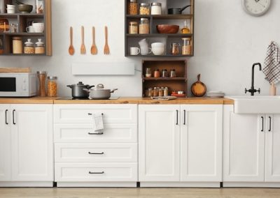 Schimmel Dry in der Kueche montiert